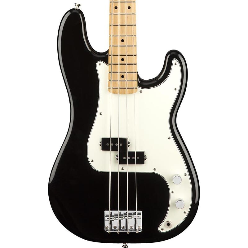 

Бас-гитара Fender Player Precision, кленовый гриф, черный Precision Bass