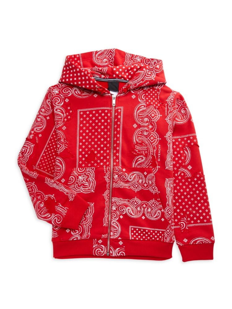 

Толстовка с платком для маленьких мальчиков и мальчиков Givenchy, цвет Bright Red