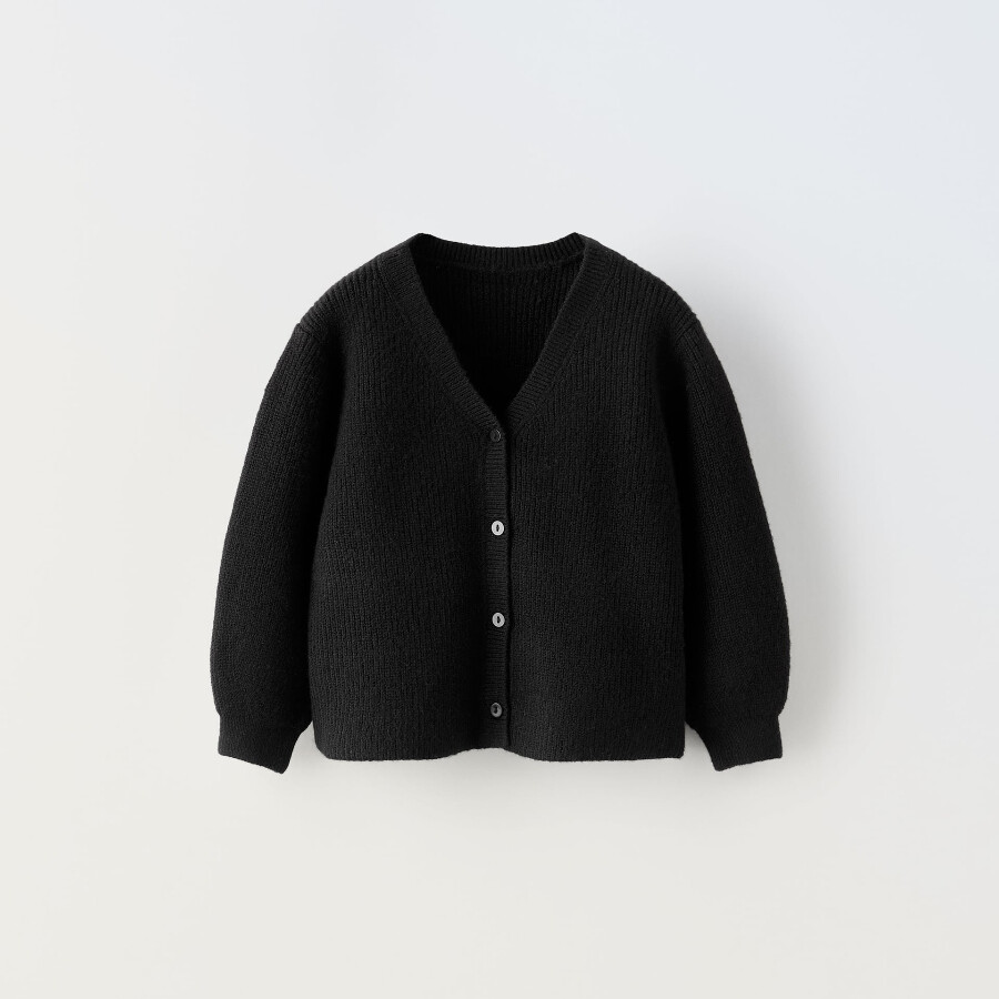 

Кардиган для девочки Zara Basic, черный