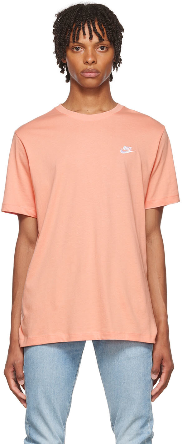 

Розовая футболка Club Sportswear Nike, Розовый