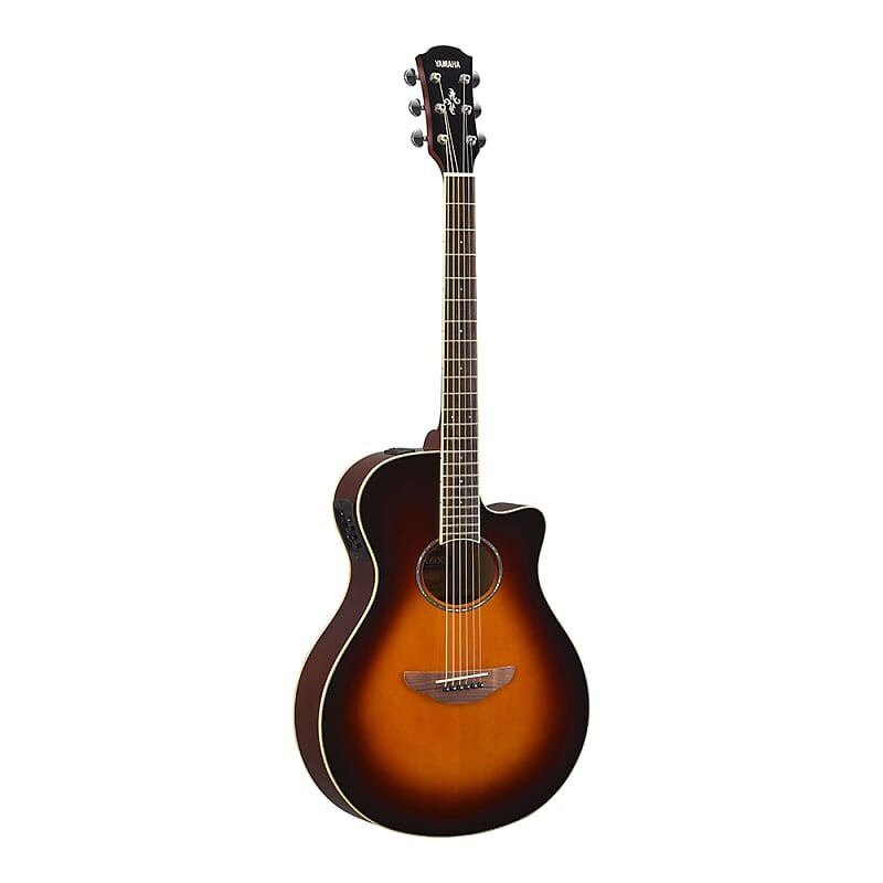 

Yamaha APX600 Thinline с электроникой Old Violin Sunburst APX600 Thinline with Electronics