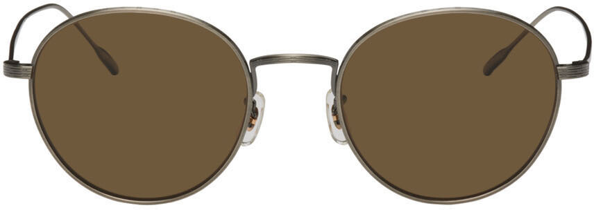 

Серебряные солнцезащитные очки Альтаир Oliver Peoples