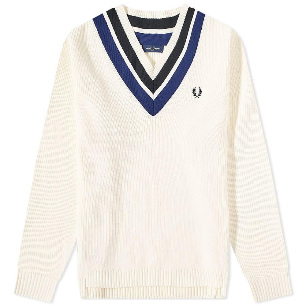 

Джемпер Fred Perry Striped V-Neck Jumper