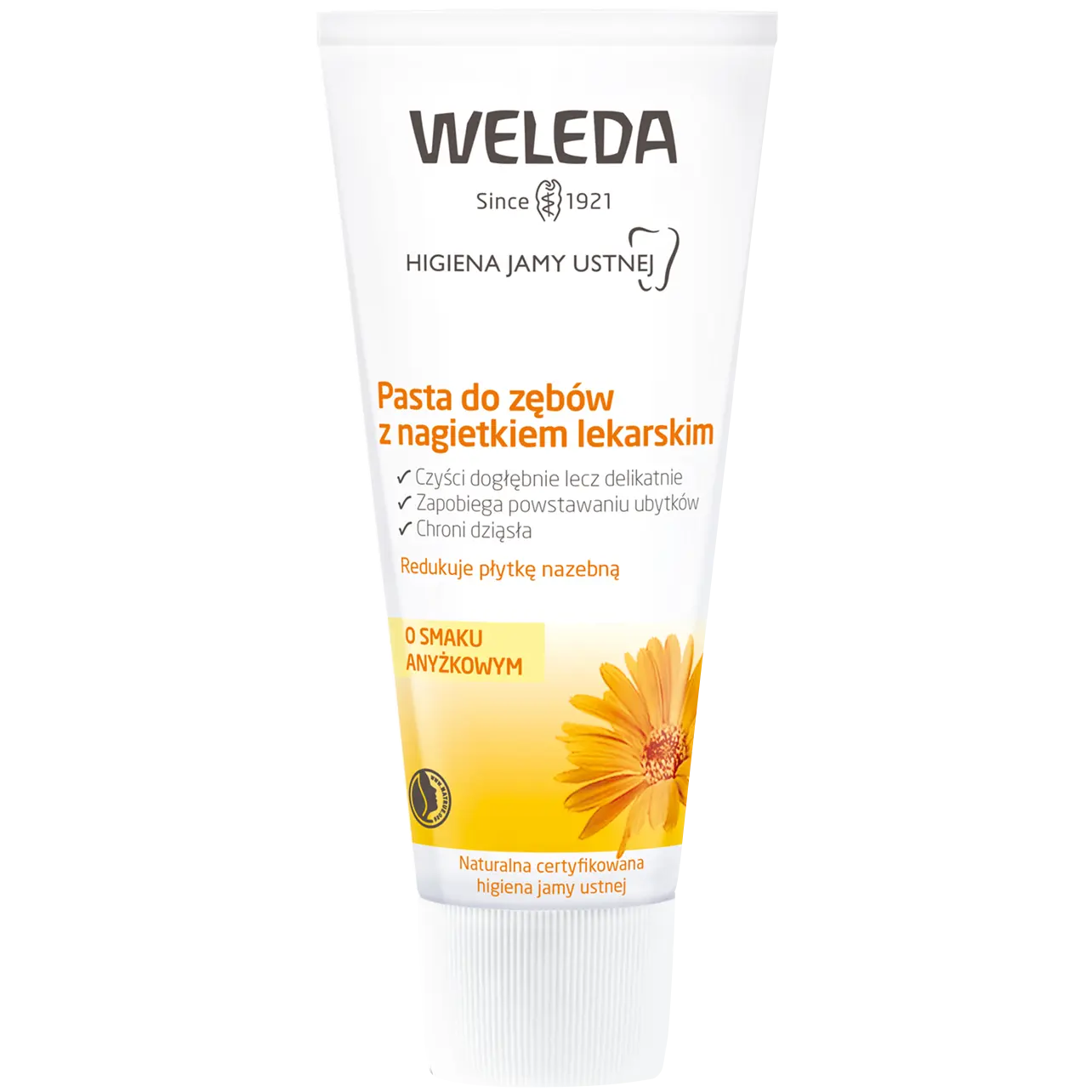 

Weleda Nagietek lekarski успокаивающая зубная паста, 75 мл