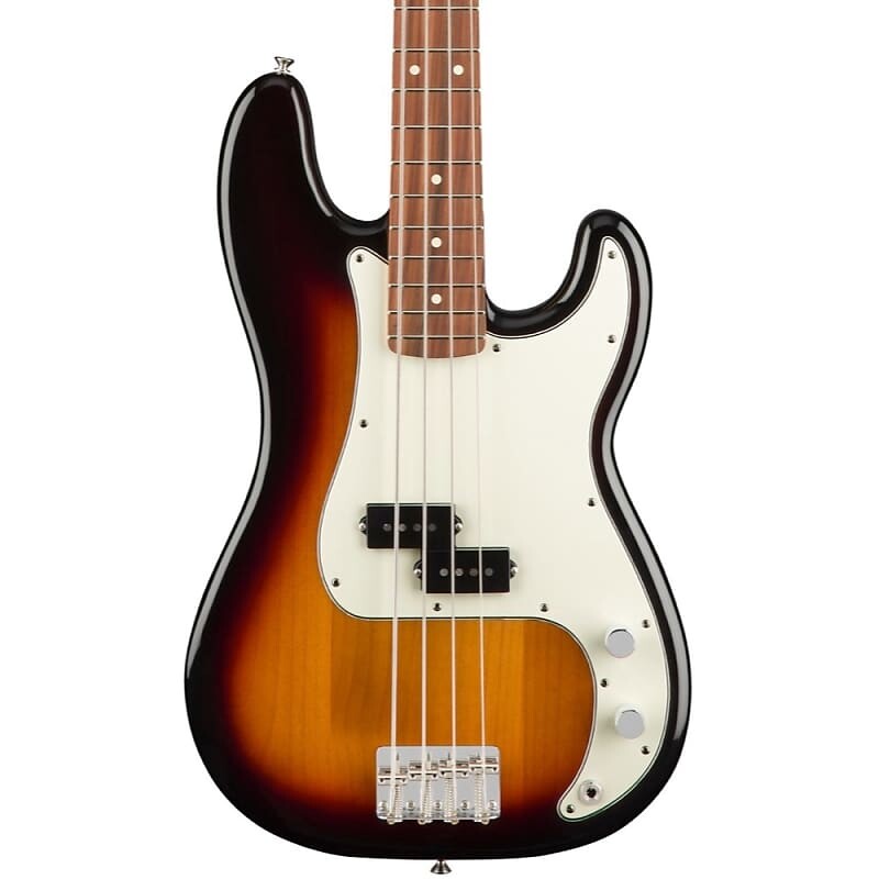 

Fender Player Precision Bass, гриф Pau Ferro, 3 цвета Sunburst Player Precision Bass, Pau Ferro Fingerboard, 3-Color Sunburst