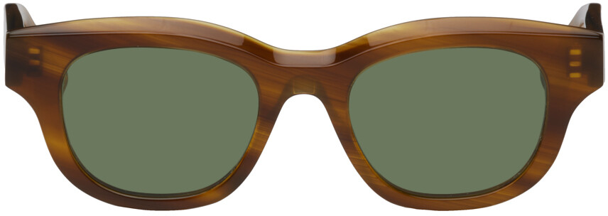 

Коричневые смертоносные солнцезащитные очки Thierry Lasry