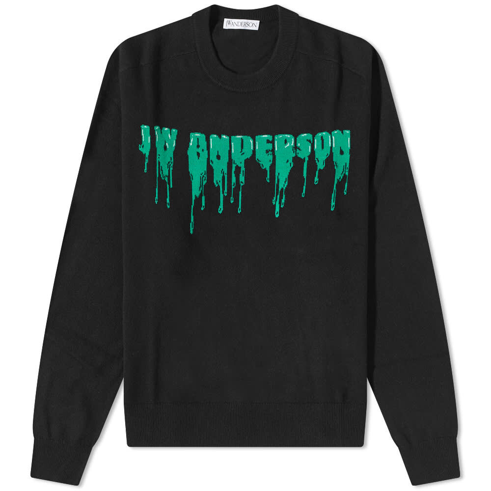 

Джемпер JW Anderson Lime Logo Crewneck Knit, Черный