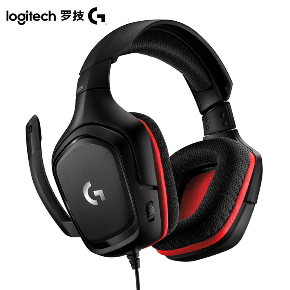 

Проводная стереогарнитура Logitech G331 Gaming Headset, черный
