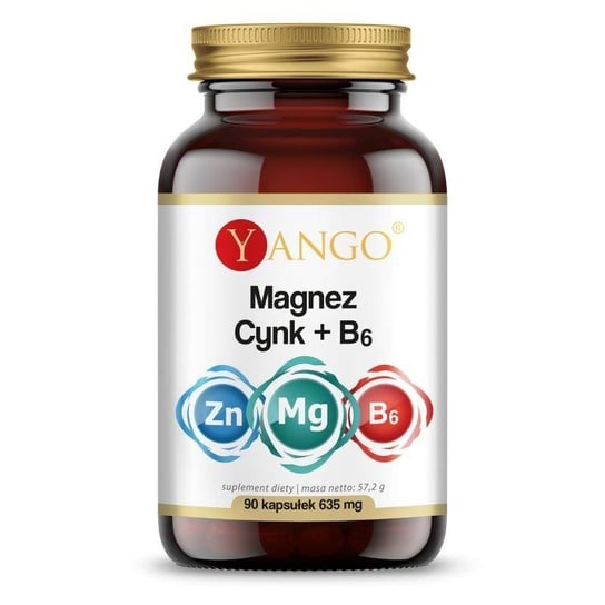 Магний + Цинк + Витамин В6 (90 капсул) Yango