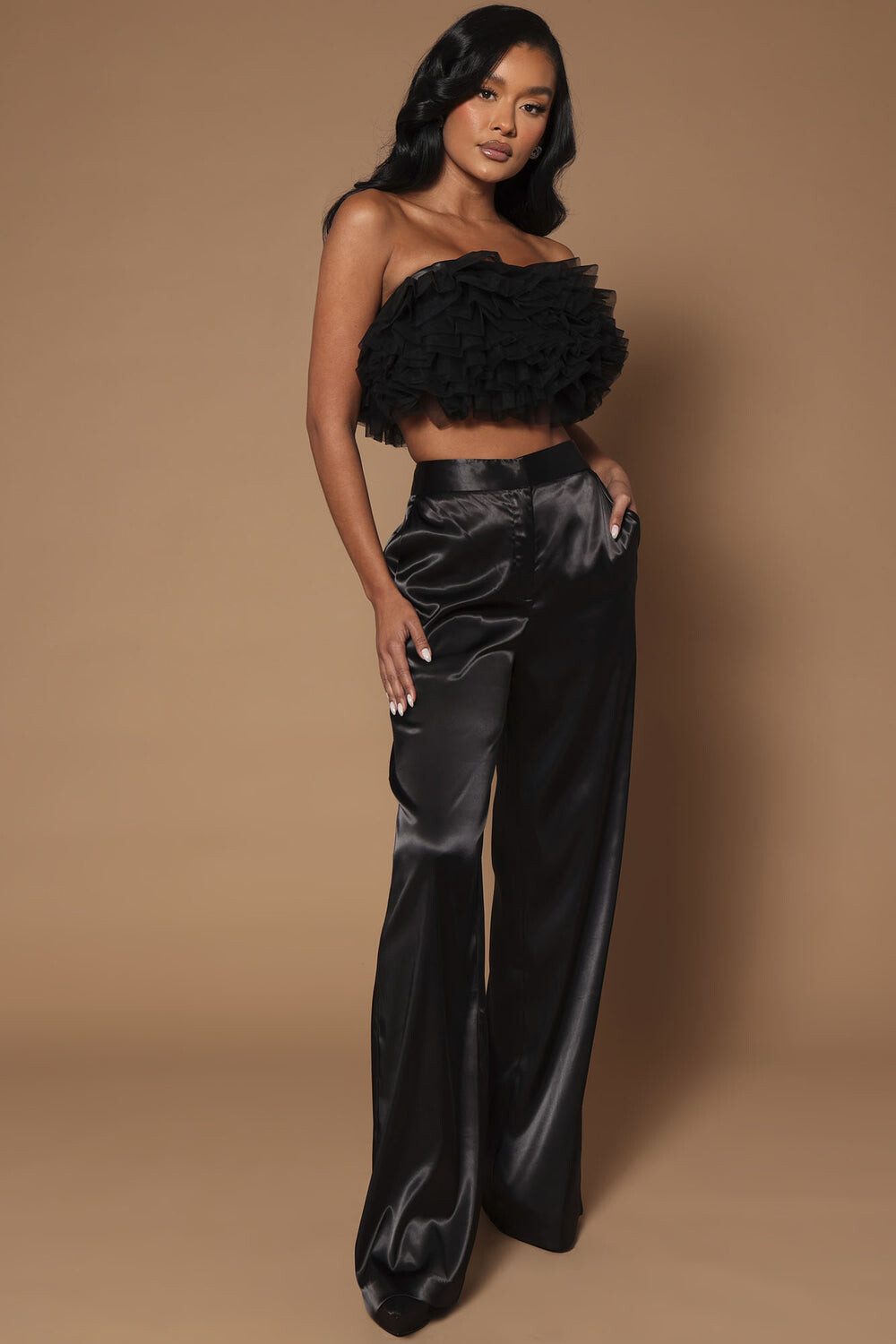 

Брюки Fashion Nova GW22X2310, черный