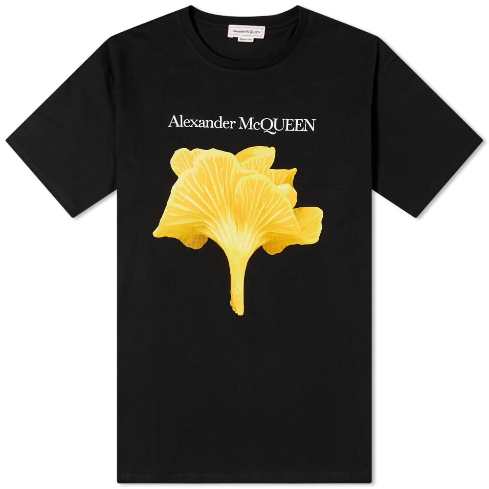 

Футболка с логотипом Mushroom Alexander McQueen