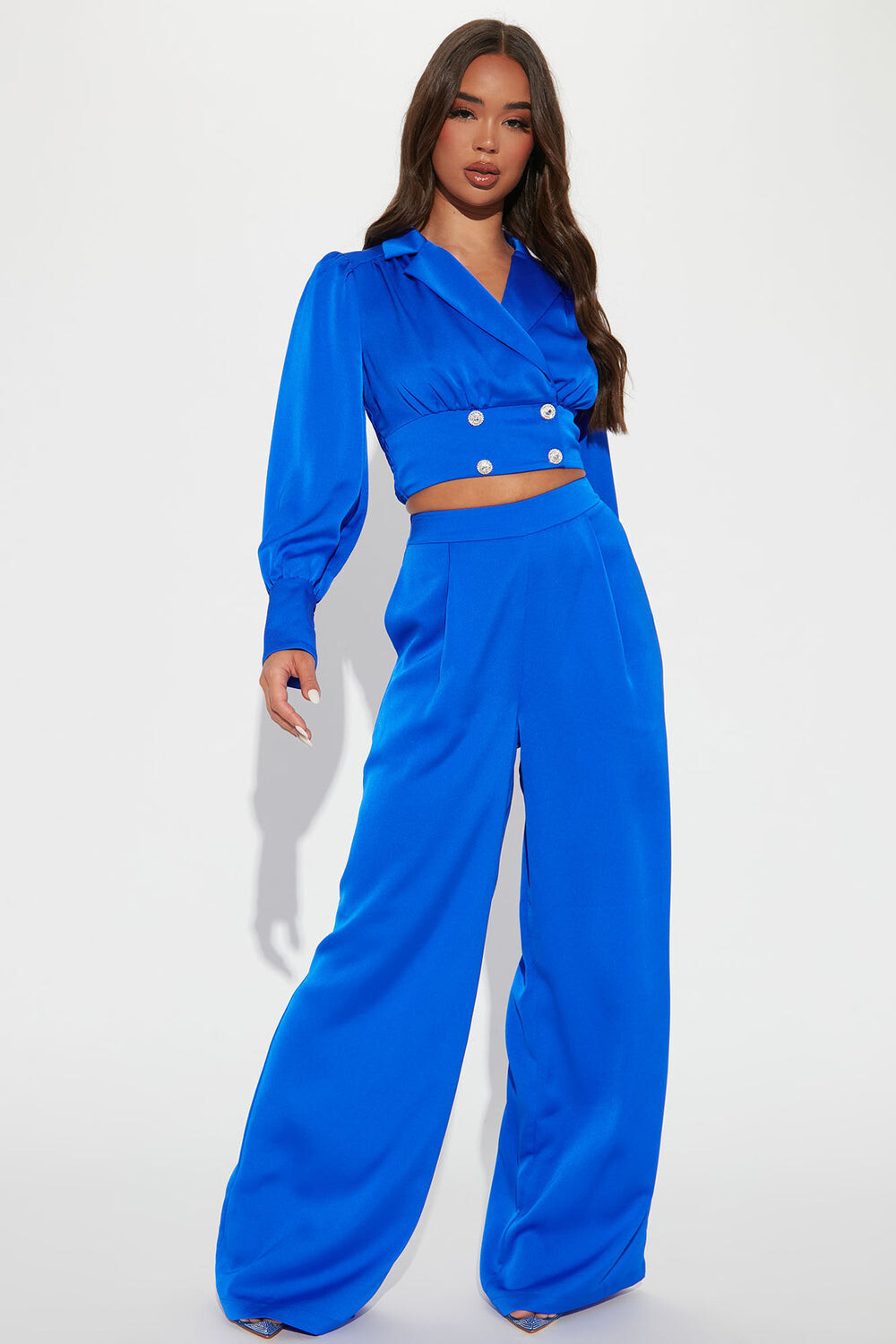 

Блейзер Fashion Nova PT10088FNS, роял