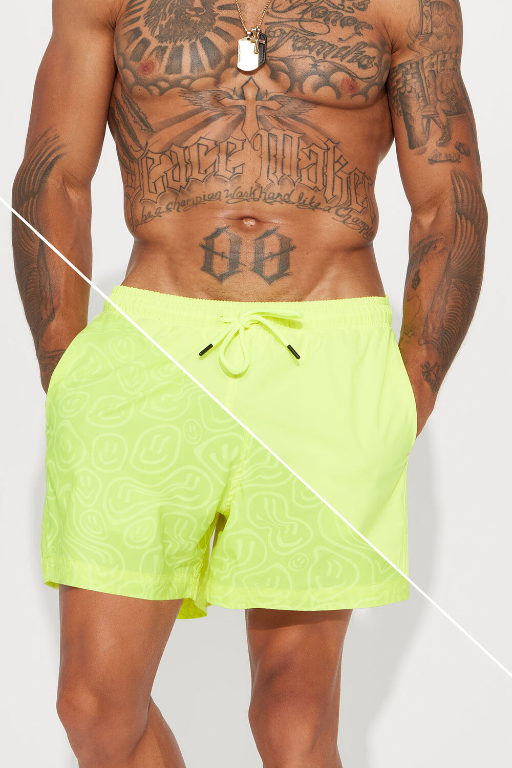 

Плавки Fashion Nova ZDF01W310034, желтый