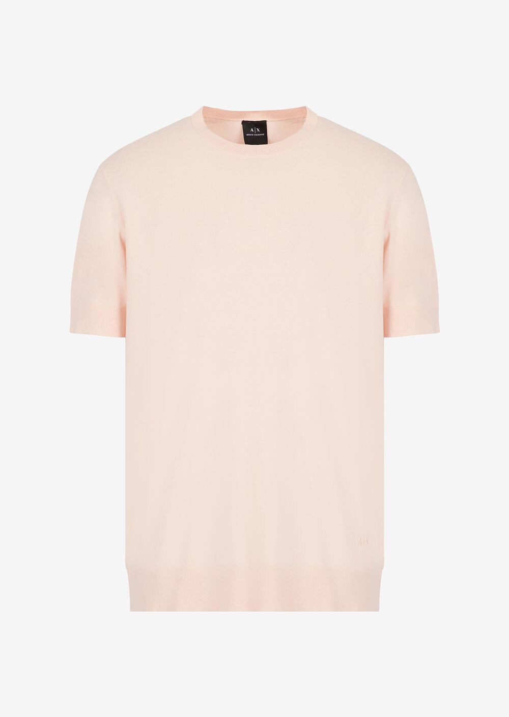 

Вязаный топ Armani Exchange, розовый