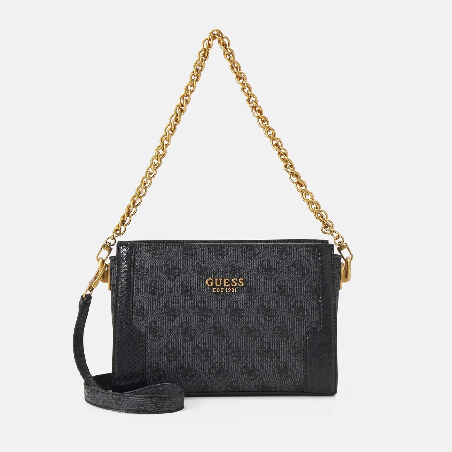 

Сумка кросс-боди Guess Ajiona, черный