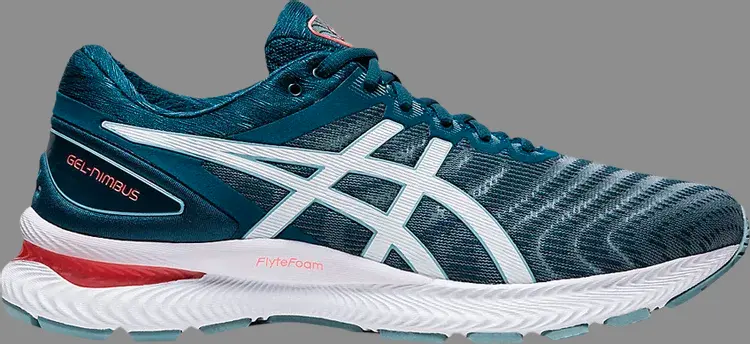 

Кроссовки gel nimbus 22 'light steel magnetic blue' Asics, синий