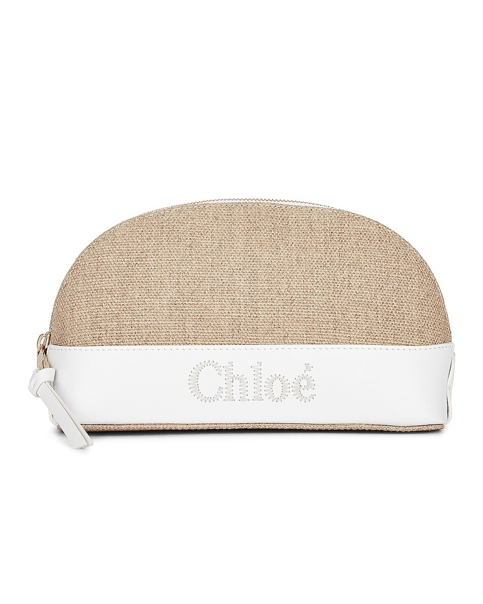 

Сумка Chloe Chloe Sense Pouch, цвет Crystal White