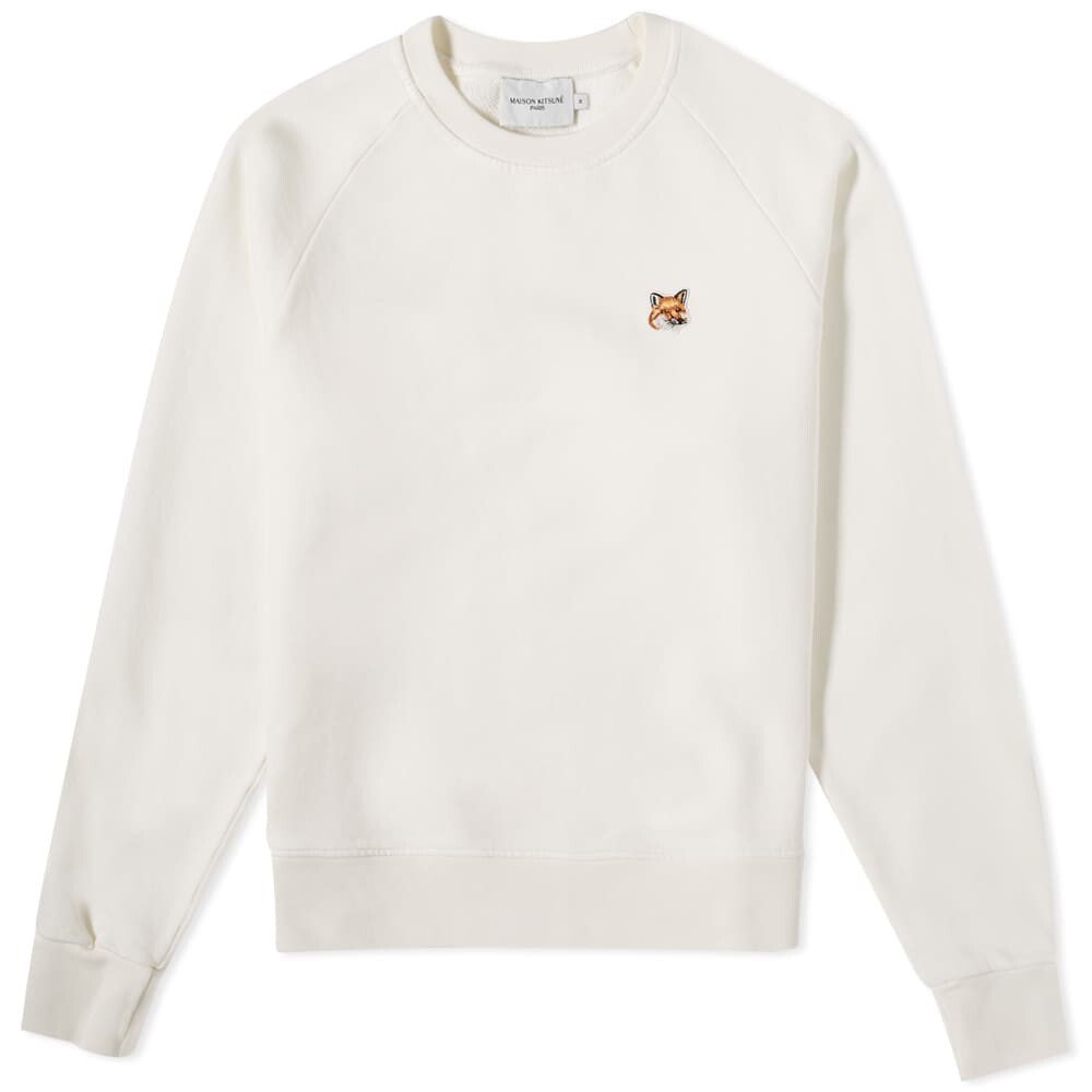 

Толстовка Maison Kitsuné Fox Head Patch Crew Sweat, Синий