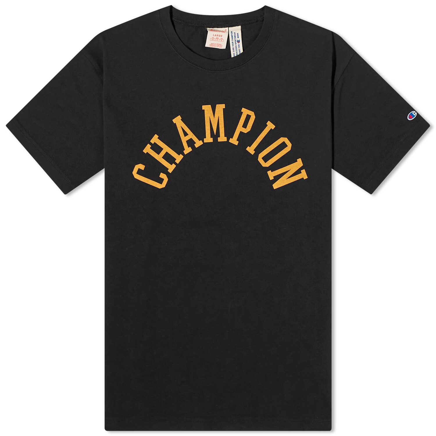 

Футболка Champion Reverse Weave College Logo, черный
