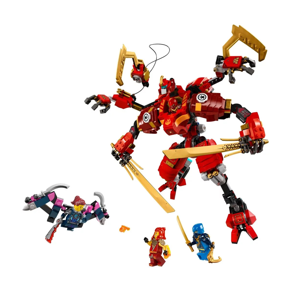 

Конструктор Lego NINJAGO Kai's Ninja Climber Mech 71812, 623 детали