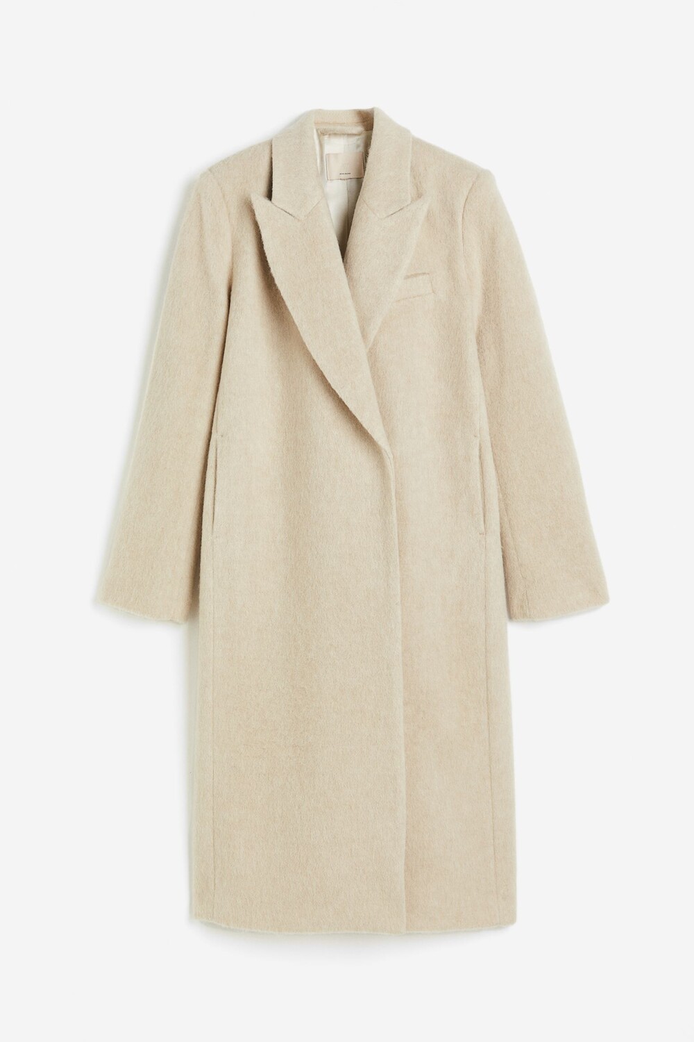 

Пальто H&M Wool-blend, светло-бежевый