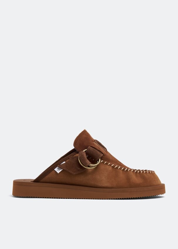 

Слиперы SUICOKE LEMI-Sab slippers, коричневый