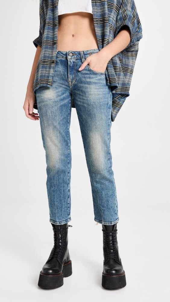 

Джинсы R13 Boy Straight Leg
