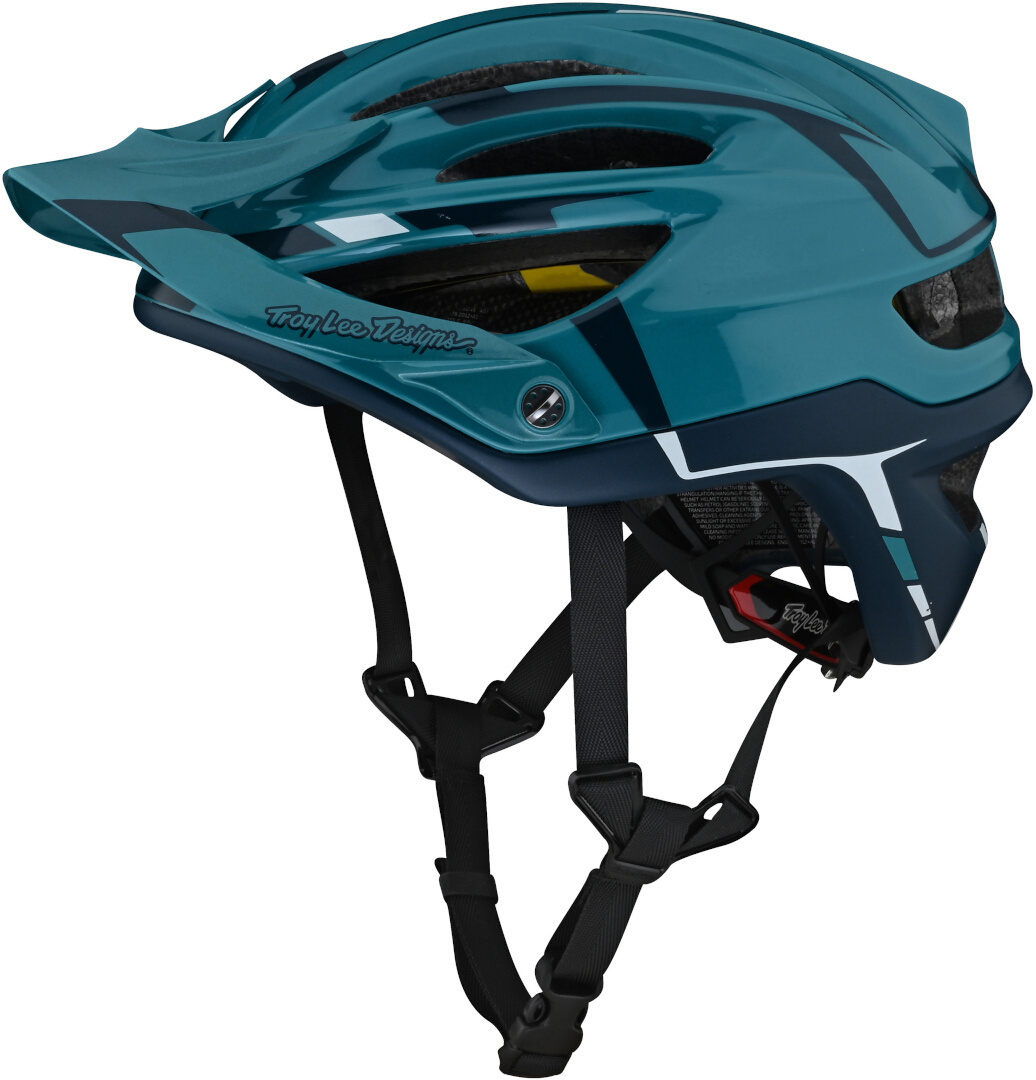 шлем troy lee designs a2 mips decoy велосипедный черный Шлем Troy Lee Designs A2 Sliver MIPS велосипедный, синий
