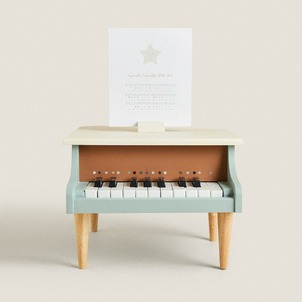 Игрушечное пианино Zara Home Wooden, мульколор сахарница zara home wooden дерево