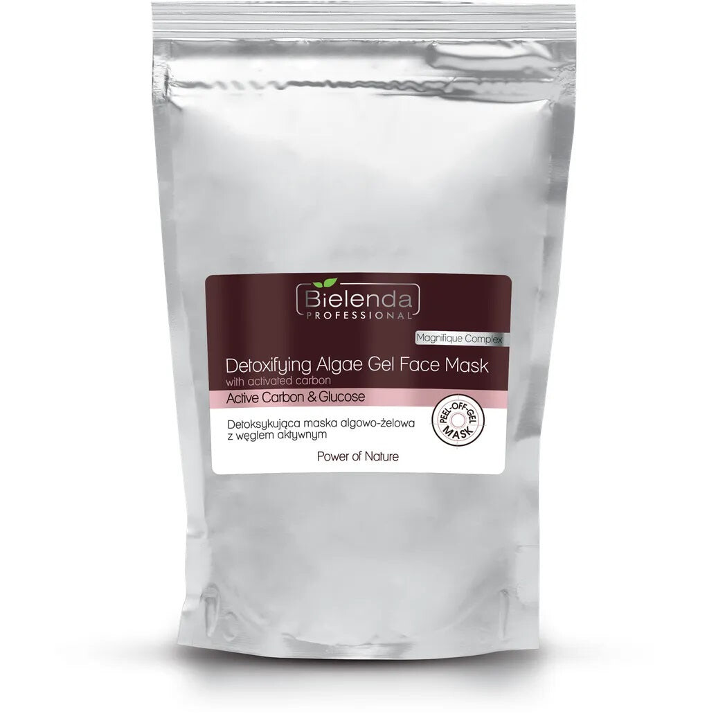 

Bielenda Professional Power Of Nature детоксицирующая гелевая маска из водорослей с активированным углем 190г