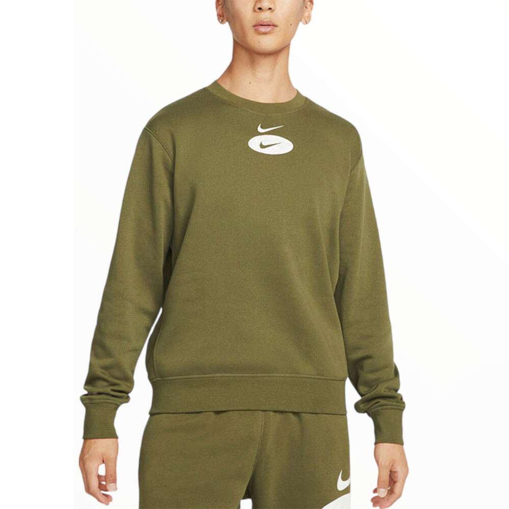 

Свитшот Nike Swoosh League, зеленый