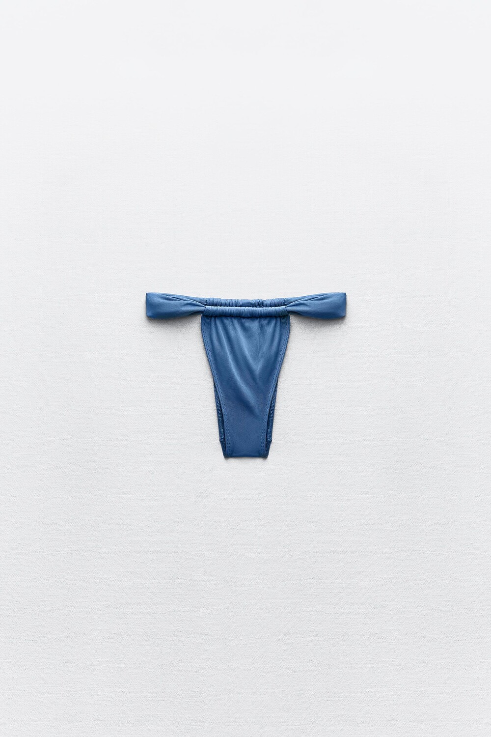 

Плавки Zara Curtian String Bottoms, синий
