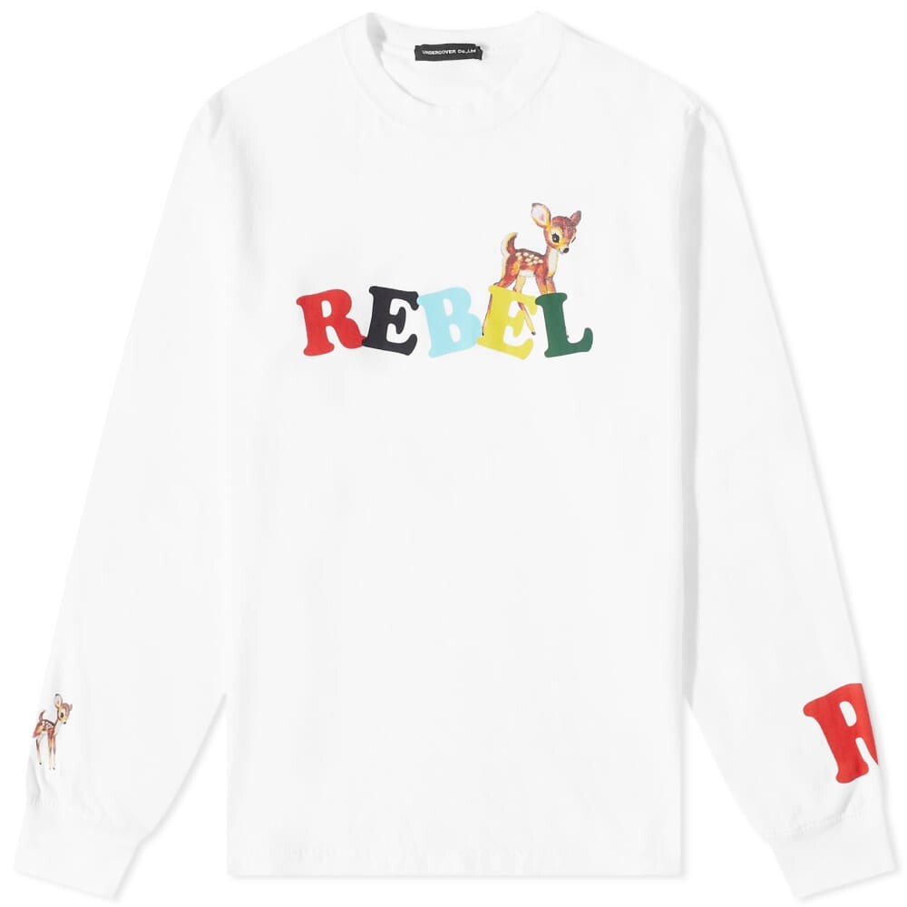 

Футболка Undercover Long Sleeve Rebel Tee, Белый