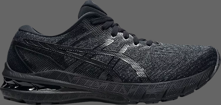 Кроссовки wmns gt 2000 10 'triple black' Asics, черный - фото