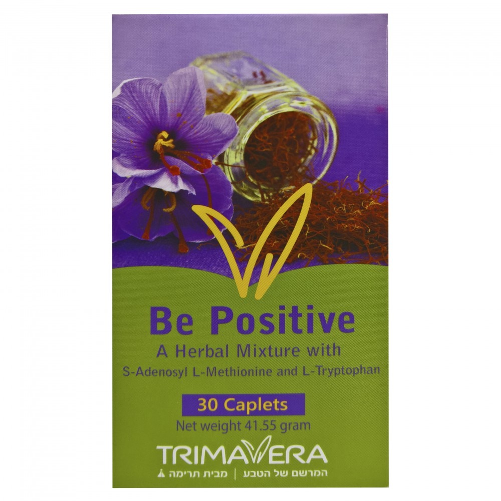 Be Positive Trima натуральный антидепрессант, 30 капсул