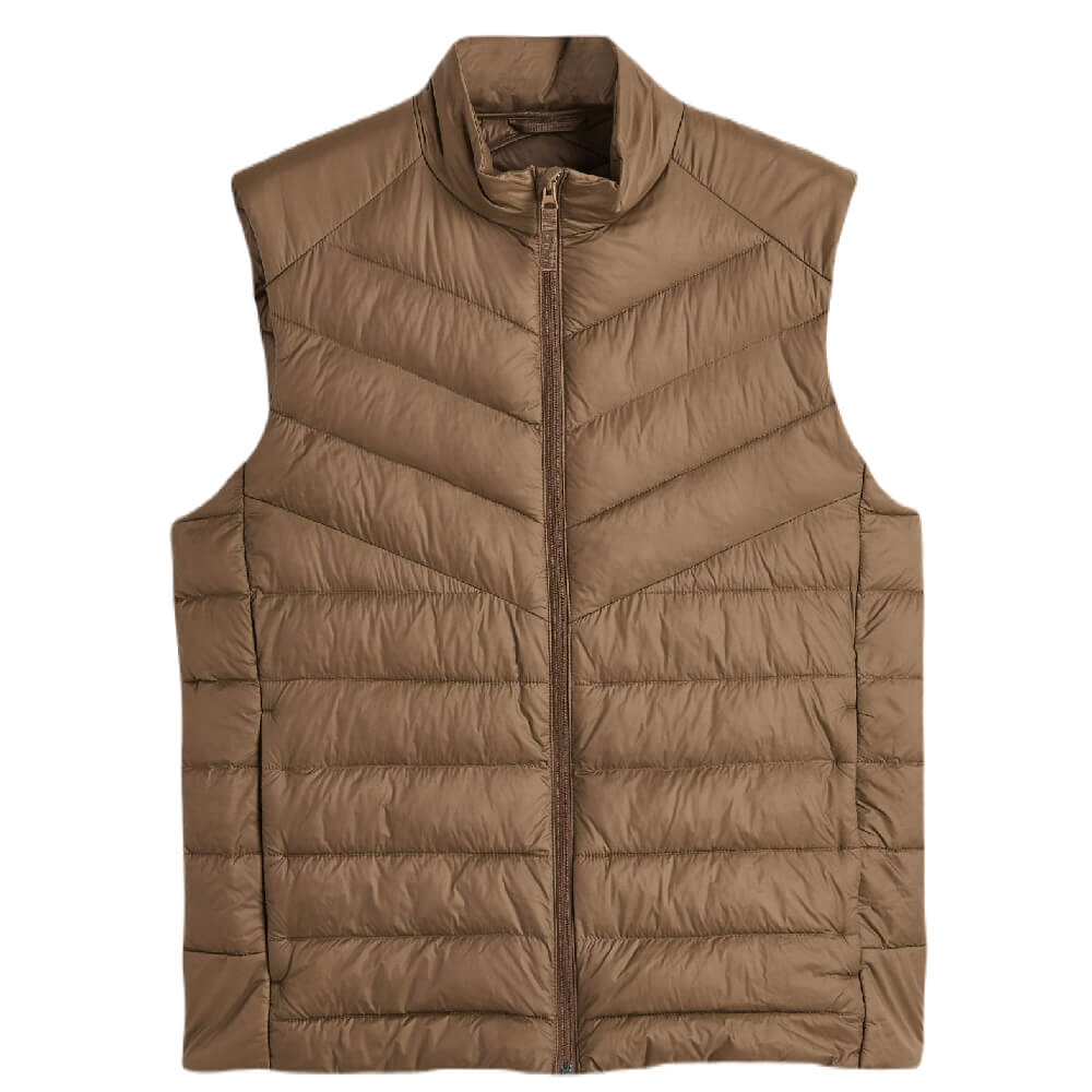 

Жилет H&M Lightweight Insulated, коричневый