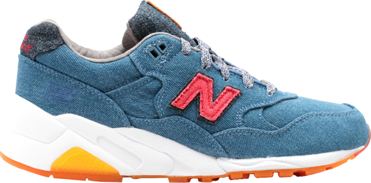 Кроссовки New Balance Capsule x 580 'Canadian Tuxedo', синий - фото