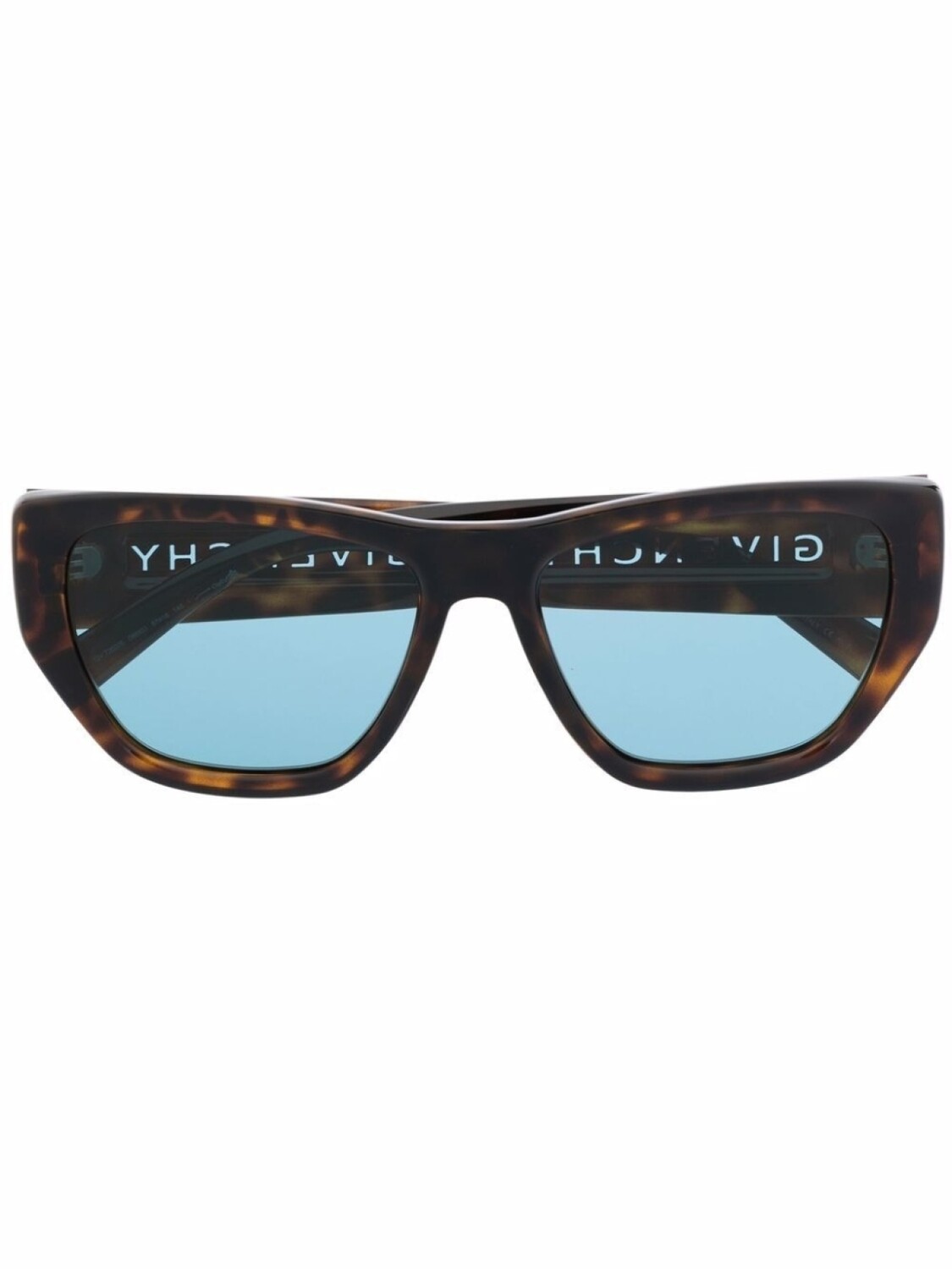 

Givenchy Eyewear солнцезащитные очки в оправе 'кошачий глаз', коричневый