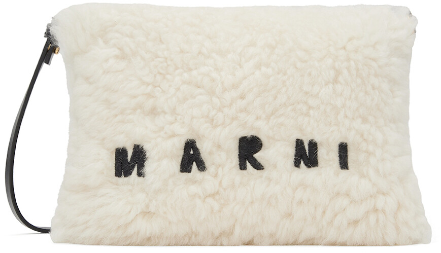

Сумка через плечо Off-White из овчины Marni