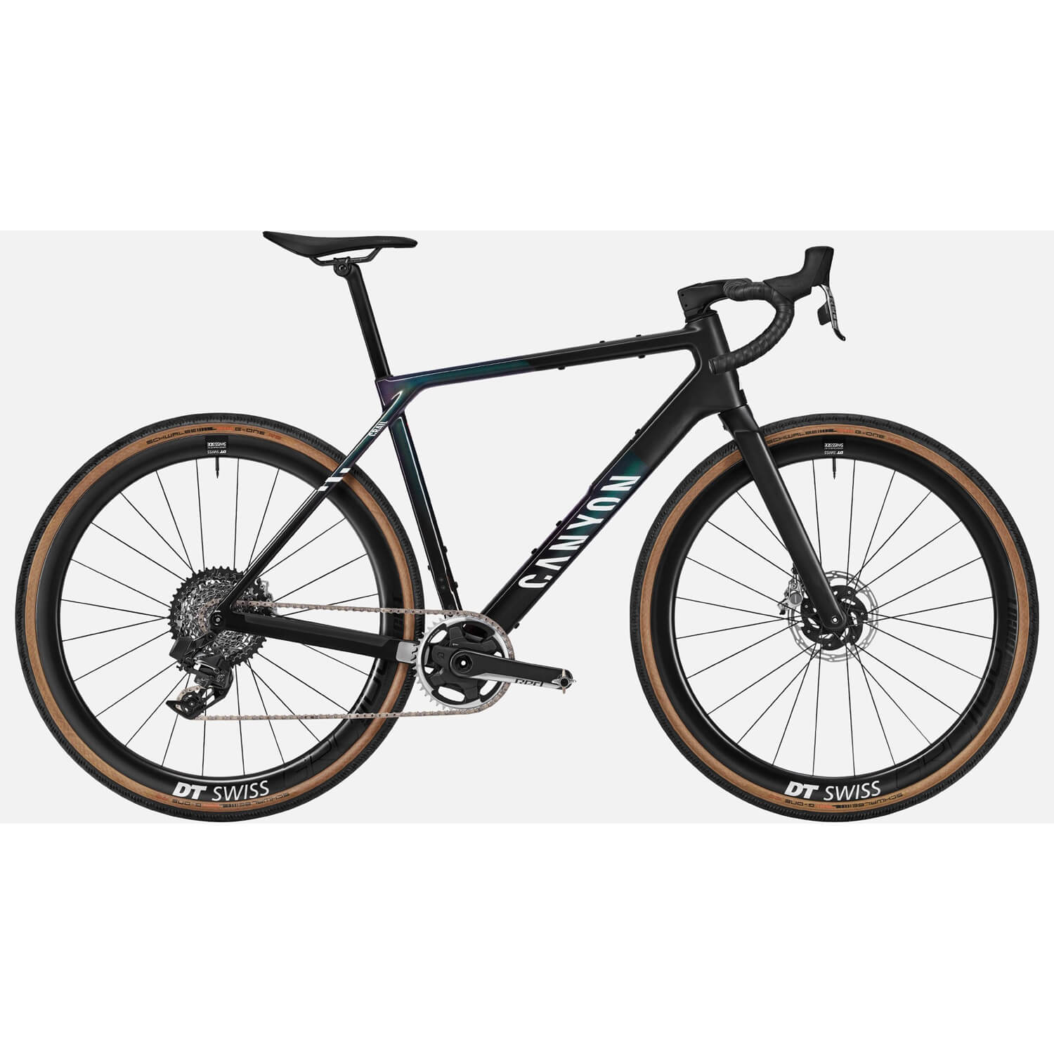 цена Гравийный велосипед Canyon Grail CFR AXS, черный/темно-зеленый