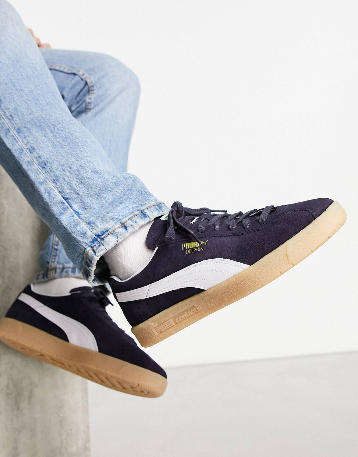 

Темно-синие Puma Delphin OG Deboss