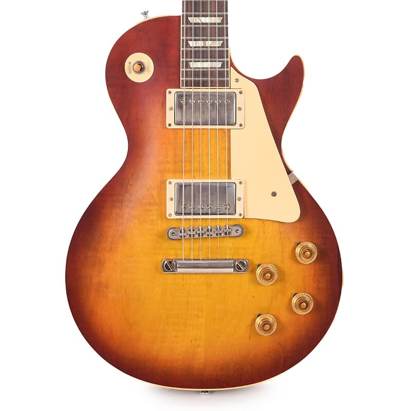 

Gibson Custom Shop 1958 Les Paul Standard "CME Spec" Factory Burst VOS с грифом 59 Carmelita (серийный номер CME01182)