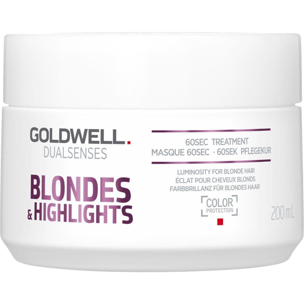 

Goldwell Dualsenses Blondes&Highlights 60sec Treatment 60-секундный уход для светлых и мелированных волос 200мл