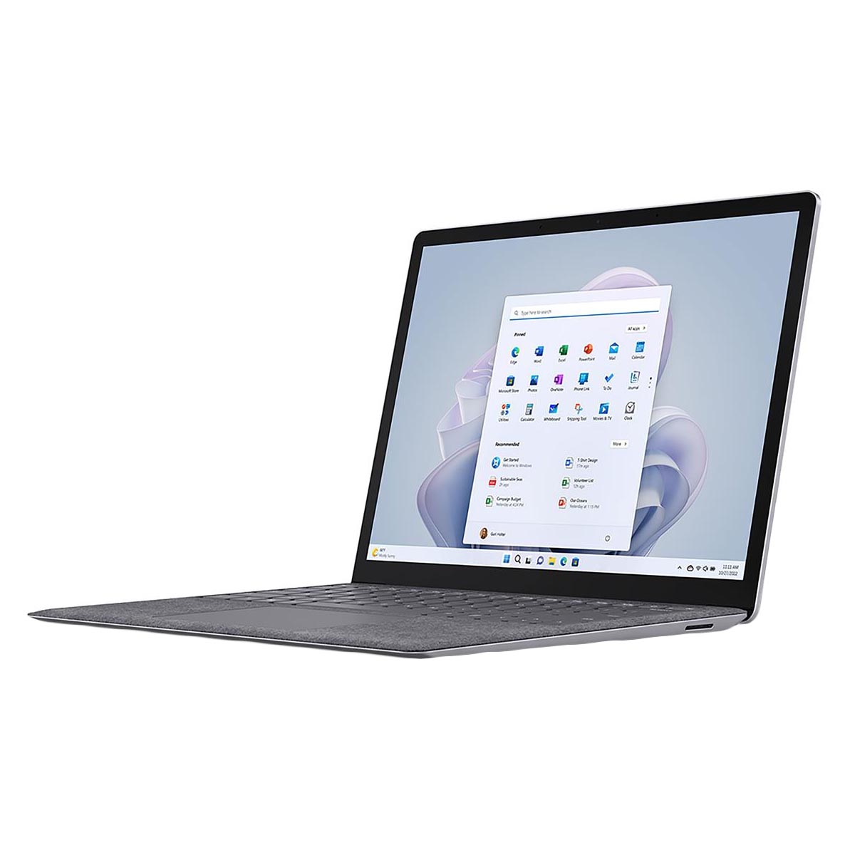 Ноутбук Microsoft Surface Laptop 5, 15 Сенсорный, 8Гб/256Гб, i7-1255U, платина, английская клавиатура ноутбук трансформер microsoft surface pro 9 13 touch screen 32 гб 1 тб i7 1255u платина английская раскладка