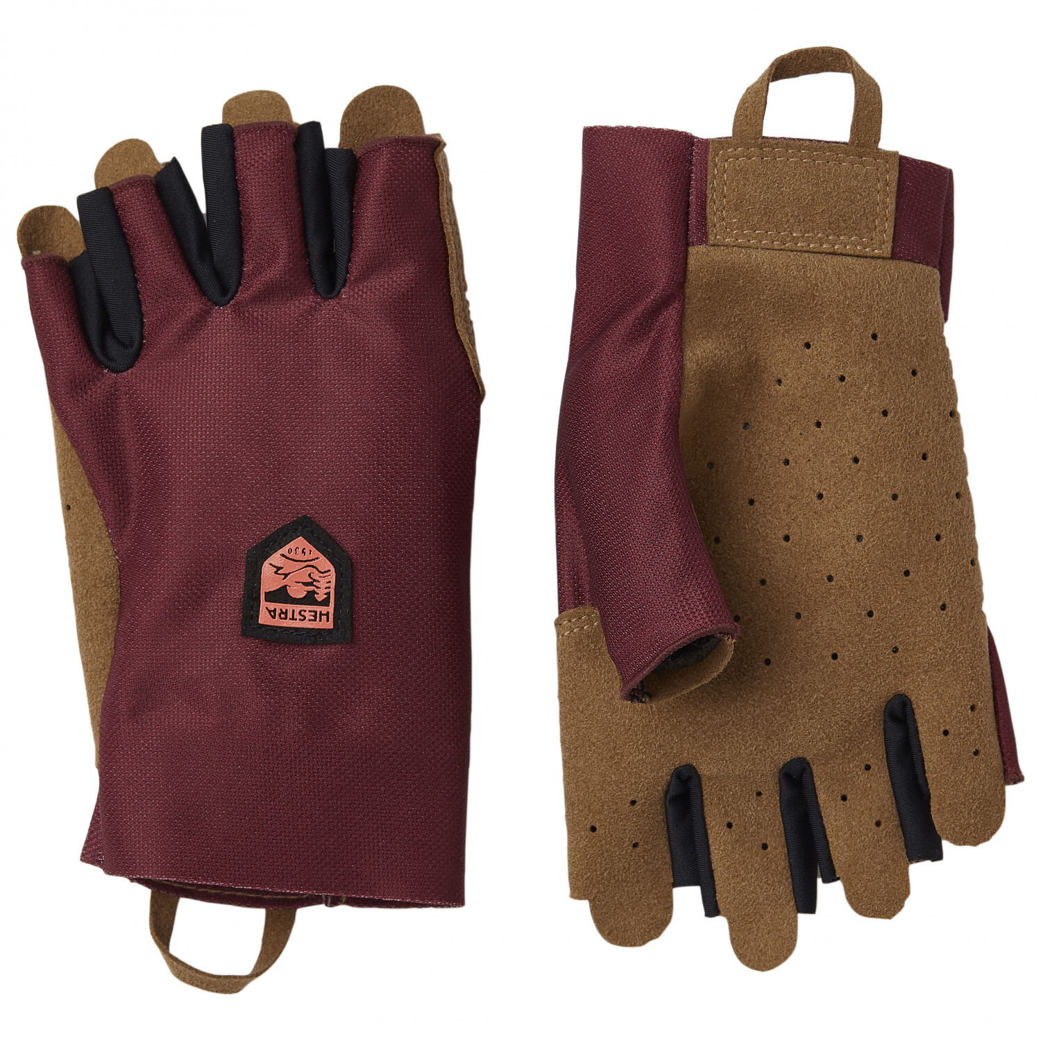 

Перчатки Hestra Ventair Short 5 Finger, цвет Dark Red