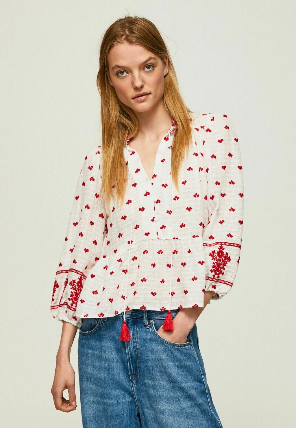 

Блузка Pepe Jeans, белый