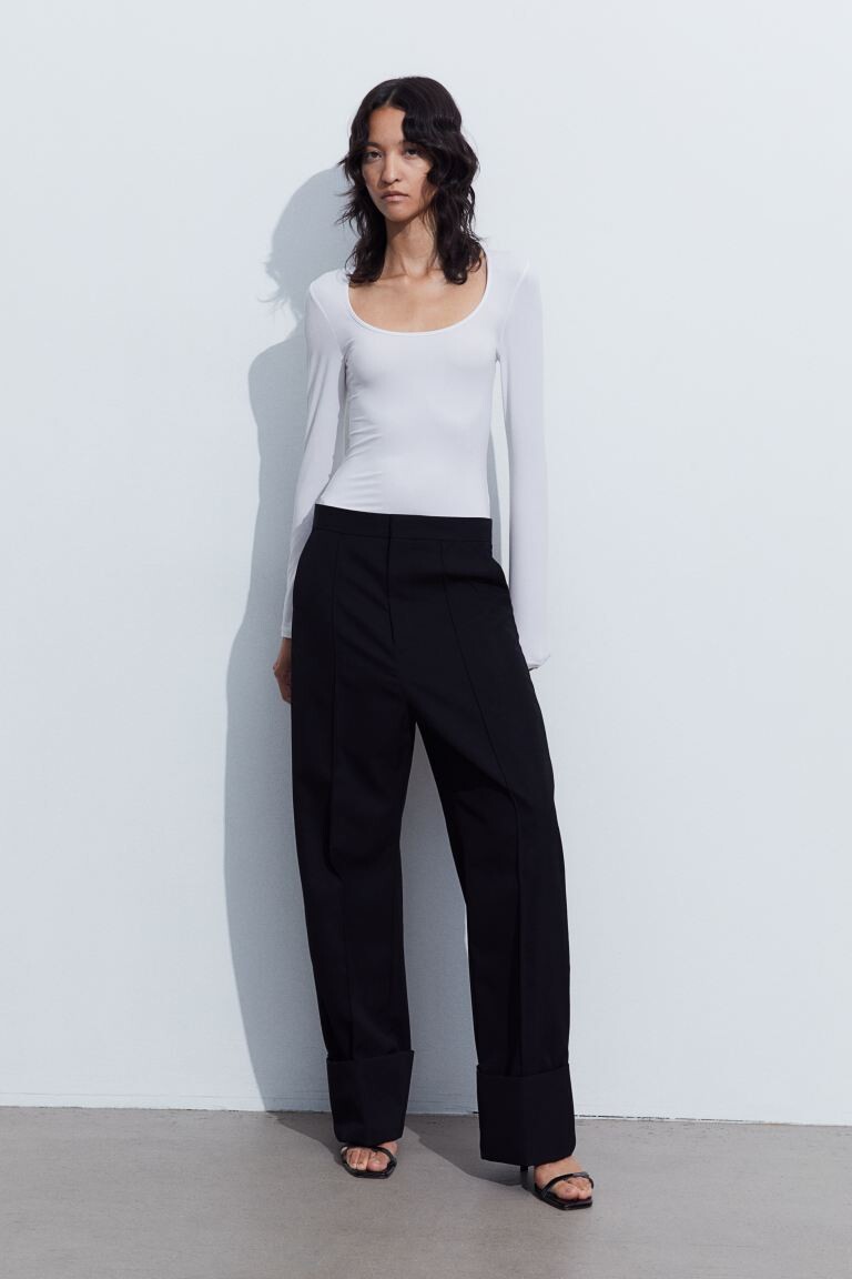 

Боди из джерси со стрингами H&M