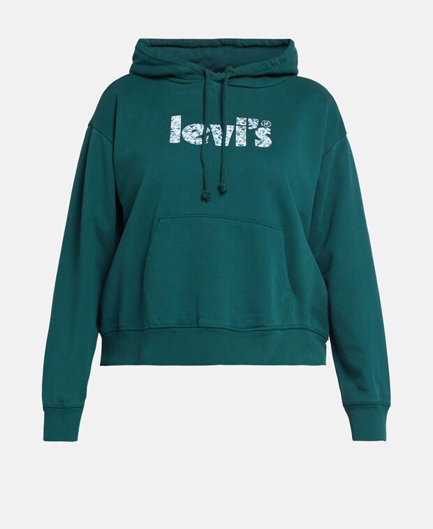 

Худи с капюшоном Levi's Plus, темно-зеленый