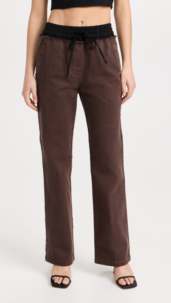 

Брюки 3.1 Phillip Lim Denim Pull On Combo