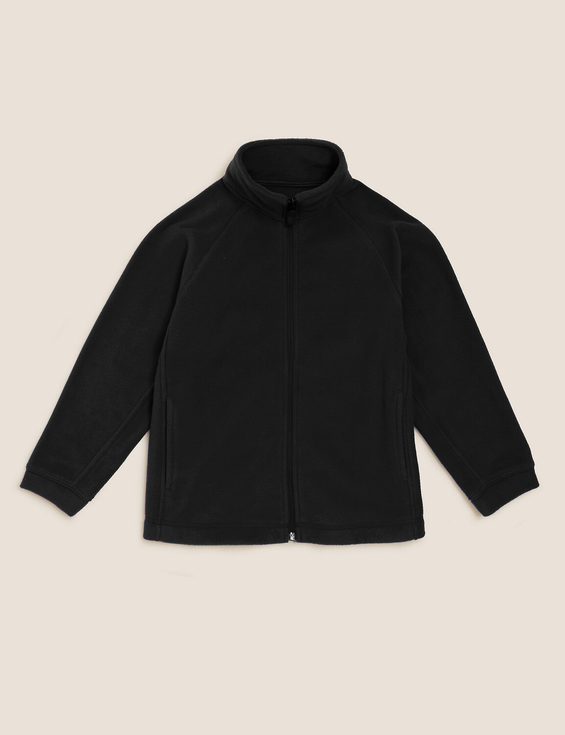 

Флис на молнии унисекс (2–16 лет) Marks & Spencer, черный